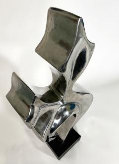  EVELYNE BRADER FRANK Joy Swiss Modern Stainless Steel Abstract Sculpture Evelyne Brader Frank - 4604879