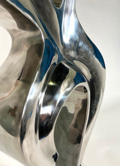  EVELYNE BRADER FRANK Joy Swiss Modern Stainless Steel Abstract Sculpture Evelyne Brader Frank - 4604880