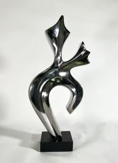  EVELYNE BRADER FRANK Joy Swiss Modern Stainless Steel Abstract Sculpture Evelyne Brader Frank - 4648282