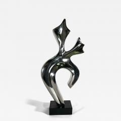  EVELYNE BRADER FRANK Joy Swiss Modern Stainless Steel Abstract Sculpture Evelyne Brader Frank - 4648283