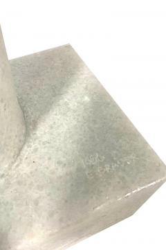  EVELYNE BRADER FRANK Lily Swiss Modern White Marble Abstract Sculpture Evelyne Brader Frank - 4602207