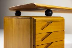  Eb nisterie Seltz Adjustable Desk in Beech Produced by Seltz France 1980s - 4014893