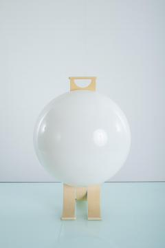  Ecolight Mid Century Modern Sfera Table Lamp by Beni Cuccuru Italy 1972 - 4215361