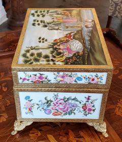  Edme Samson et Cie Late 19th Century Sevres Style Exceptional Samson Dressing Table Box - 2021932