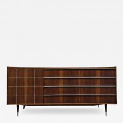  Edmond J Spence Edmond Spence Mid Century Credenza Sideboard with Inlay - 3600715