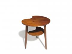  Edmund J rgensen Danish Edmund Jorgensen Teak Artist Pallet Shape Side Table 1 - 4030075