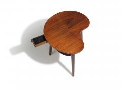  Edmund J rgensen Danish Edmund Jorgensen Teak Artist Pallet Shape Side Table 1 - 4030079