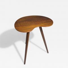  Edmund J rgensen Danish Edmund Jorgensen Walnut Kidney Shape Side Table - 4031081