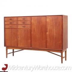  Edvard Valentinsen Edvard Valentinsen Mid Century Danish Teak Tall Credenza - 3554460