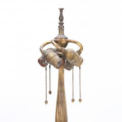  Edward F Caldwell Co Caldwell Lighting An Antique Silver and Bronze Floor Lamp by E F Caldwell early 20th C  - 4352603