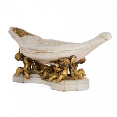  Edward F Caldwell Co Caldwell Lighting Antique marble and gilt bronze centrepiece attributed to Edward F Caldwell Co - 3776483