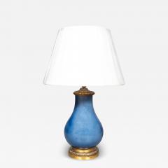  Edward F Caldwell Co Caldwell Lighting Chinese Powder Blue Porcelain Table Lamp With Caldwell Fittings - 4508530