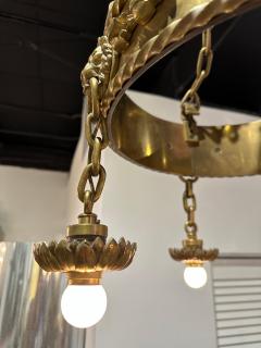  Edward F Caldwell Co Caldwell Lighting E F Caldwell Important Bronze Chandelier - 4637096