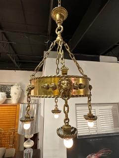  Edward F Caldwell Co Caldwell Lighting E F Caldwell Important Bronze Chandelier - 4637098