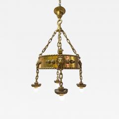  Edward F Caldwell Co Caldwell Lighting E F Caldwell Important Bronze Chandelier - 4738351