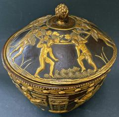  Edward F Caldwell Co Caldwell Lighting Music and Wine E F Caldwell Bronze Bowl Greek Renaissance Motifs - 3704901