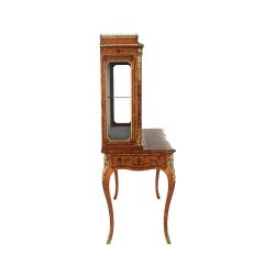  Edward Holmes Baldock A William IV satinwood display cabinet attributed to Edward Holmes Baldock - 2836535