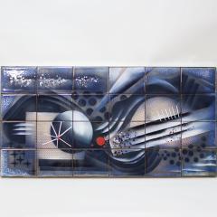  Edward Winter Enamel Wall Panel by Edward Winter Rhythm of the Spheres  - 469450