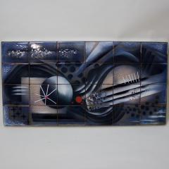  Edward Winter Enamel Wall Panel by Edward Winter Rhythm of the Spheres  - 469454