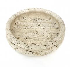  Egidio Di Rosa Pier Alessandro Giusti Monumental Italian Travertine Bowl for Up Up Di Rosa and Giusti - 925681