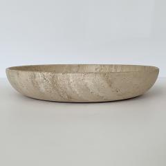  Egidio Di Rosa Pier Alessandro Giusti Monumental Travertine Bowl Centerpiece by Giusti and Di Rosa for Up Up - 999129