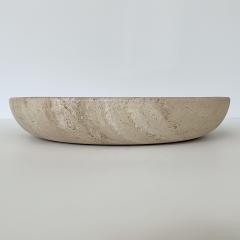  Egidio Di Rosa Pier Alessandro Giusti Monumental Travertine Bowl Centerpiece by Giusti and Di Rosa for Up Up - 999130