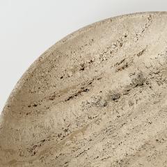  Egidio Di Rosa Pier Alessandro Giusti Monumental Travertine Bowl Centerpiece by Giusti and Di Rosa for Up Up - 999132