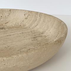  Egidio Di Rosa Pier Alessandro Giusti Monumental Travertine Bowl Centerpiece by Giusti and Di Rosa for Up Up - 999133