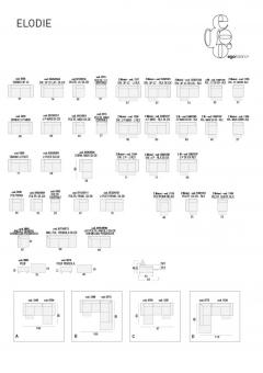  Egoitaliano Elodie Sofa - 1706949