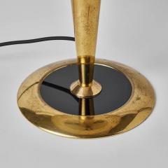  Egoluce Rare Egoluce Brass Glass Table Lamp with Original Manufacturers Label - 2563060
