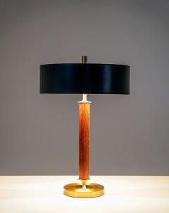 Einar B ckstr ms Table lamp by Einar B ckstr ms Metallvarufabrik Sweden 1960s - 4586021