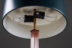  Einar B ckstr ms Table lamp by Einar B ckstr ms Metallvarufabrik Sweden 1960s - 4586038