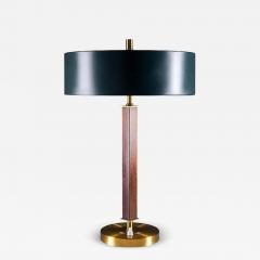  Einar B ckstr ms Table lamp by Einar B ckstr ms Metallvarufabrik Sweden 1960s - 4588953