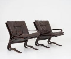  Einar Hove Midcentury Scandinavian Lounge Chairs Skyline by Einar Hove - 2916038