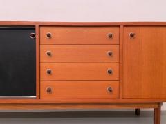  Elam Large Cabinet in Teak and Black Laminate by Elam Italy 1960s - 3119316