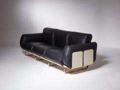  Eleanore Peduzzi Riva Senzafine Leather Sofa by Eleonore Peduzzi Riva for Zanotta - 4726313