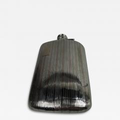  Elgin American Mfg Co Antique American Art Deco Sterling Silver 14k Gold Flask - 3763715