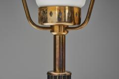  Elidus Model 602 Brass Table Lamp by Elidus Sweden ca 1940s - 4520106