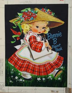  Elizabeth Voss Bonnie B Paint Book Cover - 3404122