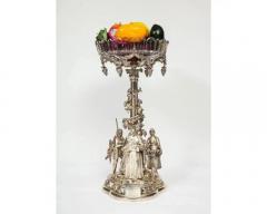  Elkington Co A Rare 1859 Elkington Silvered Bronze Victorian Trophy Centerpiece - 3943176