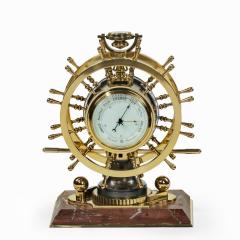  Elkington Co A Victorian brass novelty clock by Elkington Co - 2341113