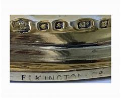  Elkington Co Elkington Co Gilt and Silver Plate Large Tazza 1891 - 418898