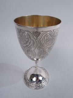  Elkington Co Elkington English Victorian Classical Sterling Silver Goblet 1859 - 3767106