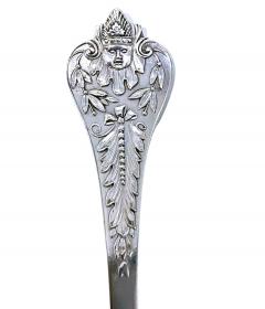  Elkington Co Rare Antique silver clown figural head spoon Birmingham 1910 Elkington - 3099315