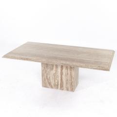  Ello Furniture Co Ello Mid Century Travertine Dining Table - 3837420