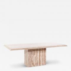  Ello Furniture Co Ello Mid Century Travertine Dining Table - 3848586