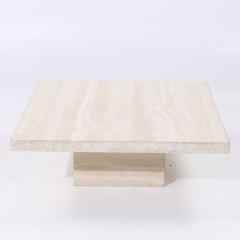  Ello Furniture Co Ello Style Mid Century Travertine Coffee Table - 4052788