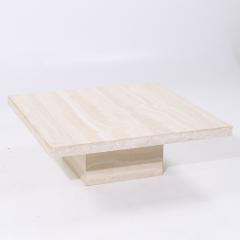  Ello Furniture Co Ello Style Mid Century Travertine Coffee Table - 4052791