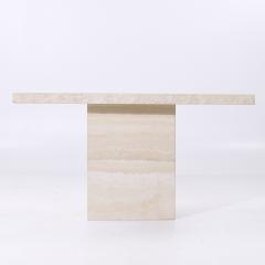  Ello Furniture Co Ello Style Mid Century Travertine Console Table - 4052590