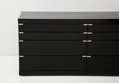  Ello Large Black Mirrored Dresser by Ello - 822461